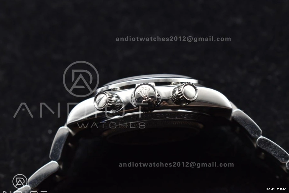 SS SS Daytona SmoothTexture Black 823 Edition Orange on Dial Best Bracelet A ADGF 1208